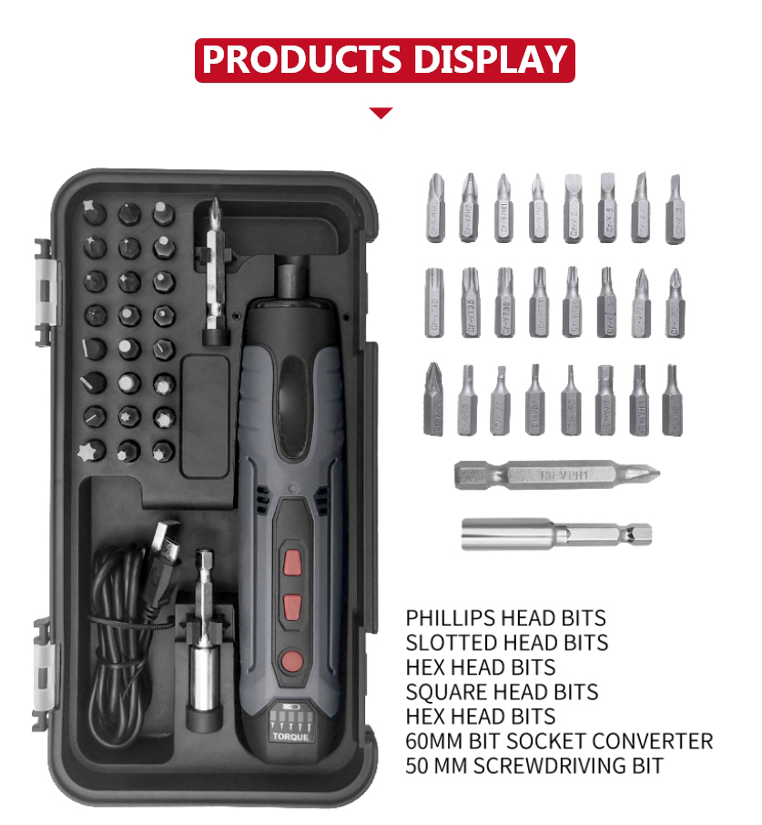 Lithium-Ion Straight-Grip Cordless Screwdriver