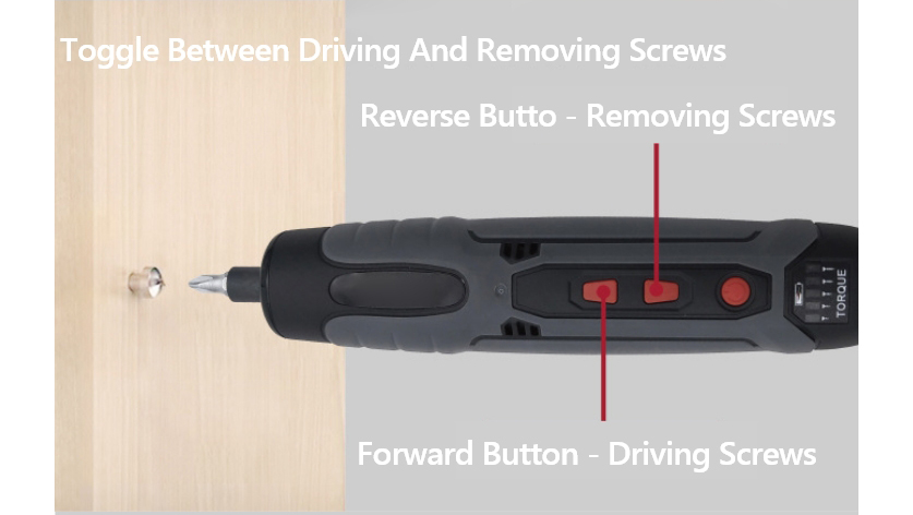 Lithium-Ion Straight-Grip Cordless Screwdriver