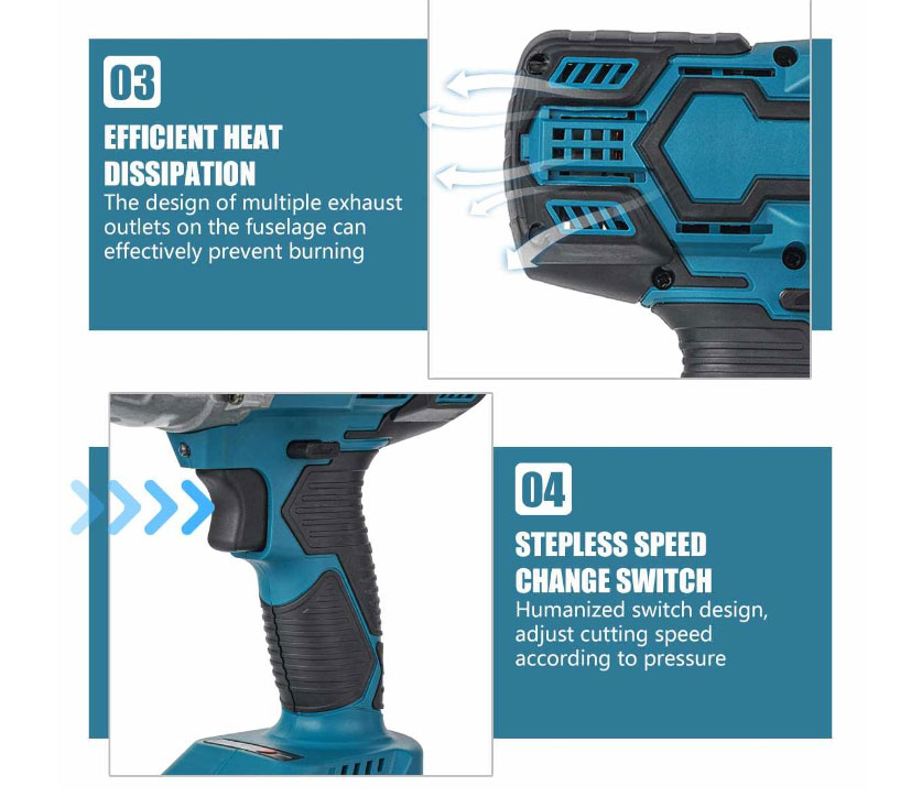 Brushless Electric Impact Wrench