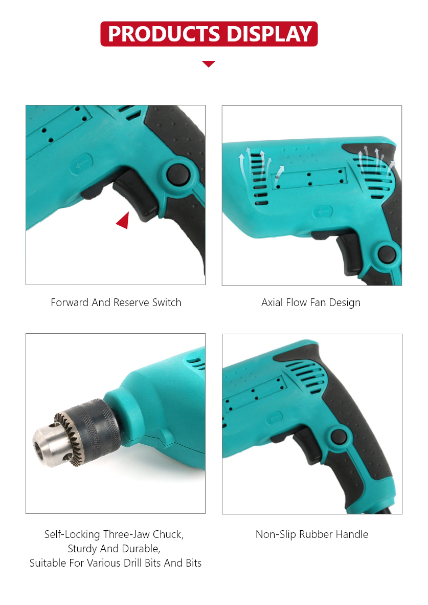 Corded Impact Drill Sets