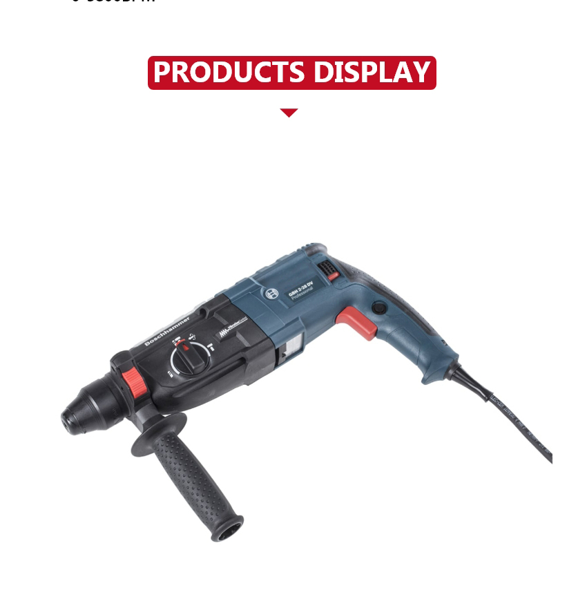Corded Rotary Hammer Drill