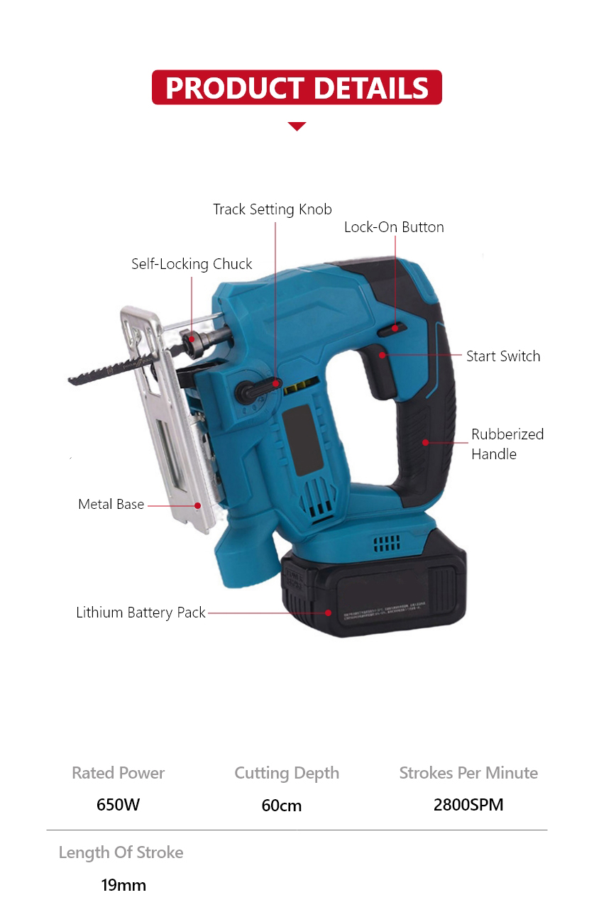 Cordless Jag Saw