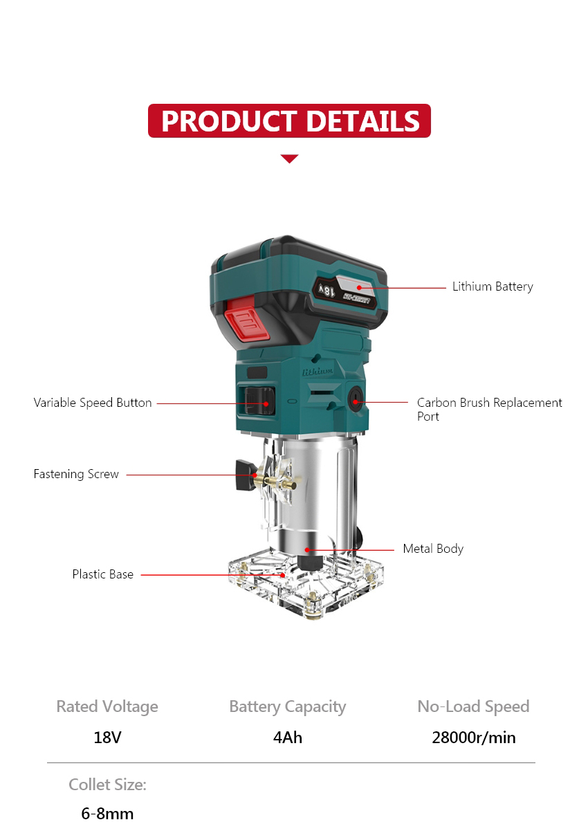 Cordless Electric Trimmer