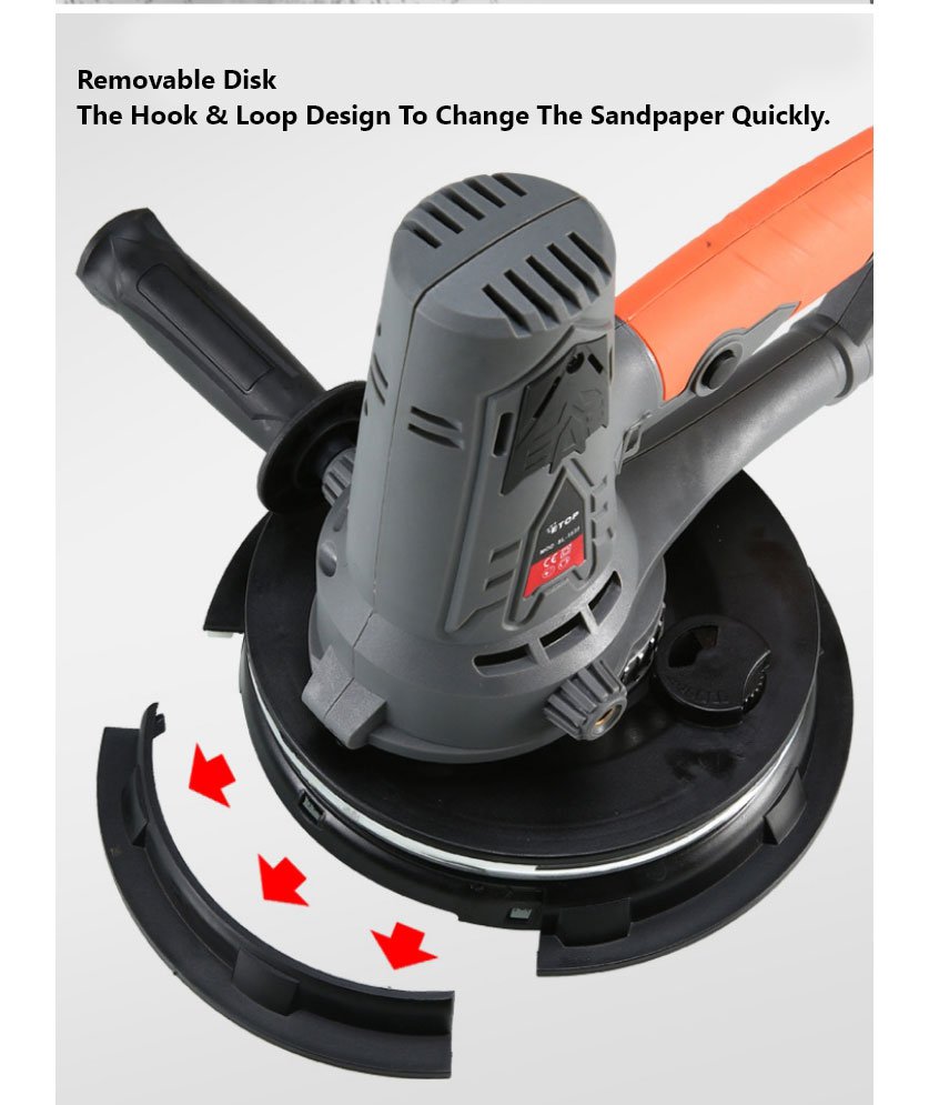 180mm 1250W corded sander
