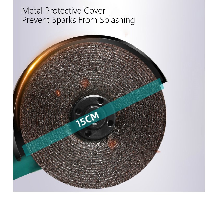 150mm corded angle grinder