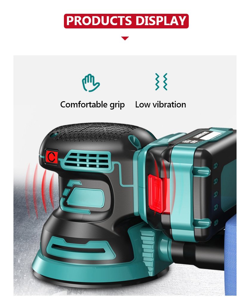 18V 125mm cordless sander