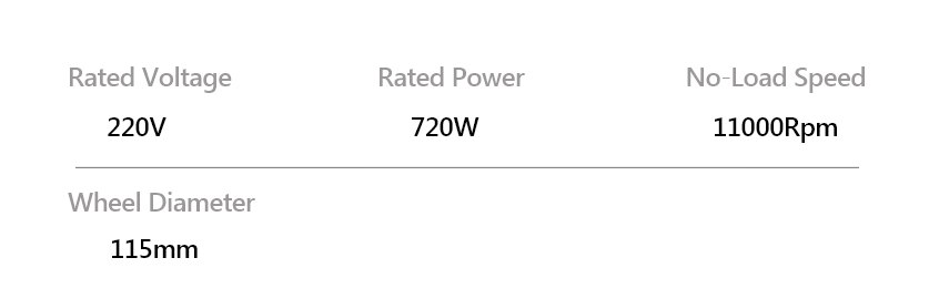 115mm corded angle grinder