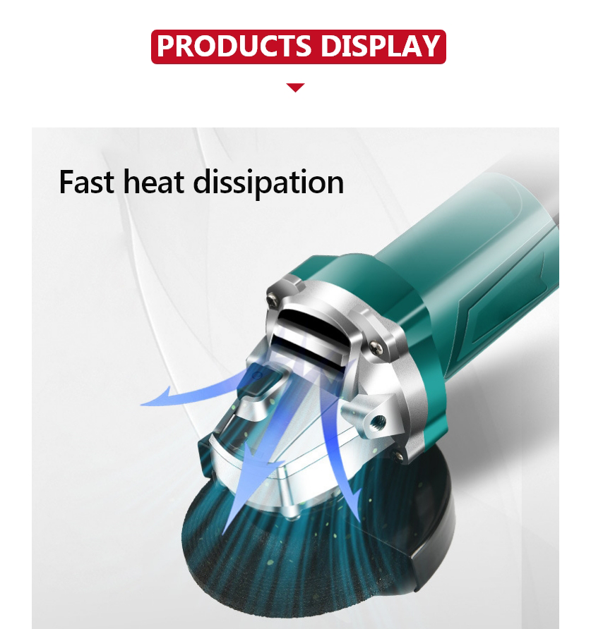 115mm corded angle grinder