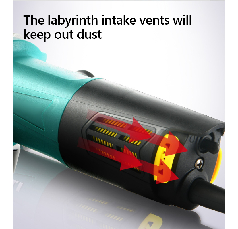 115mm corded angle grinder