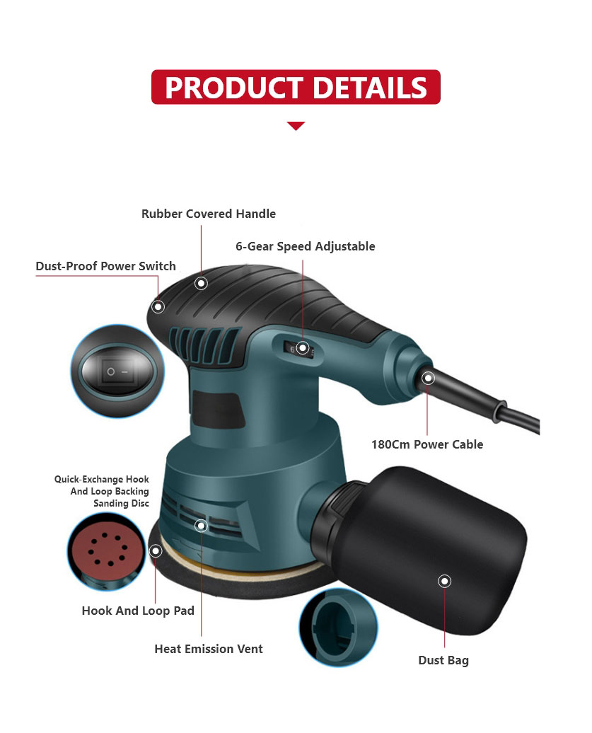 300W woodworking sander