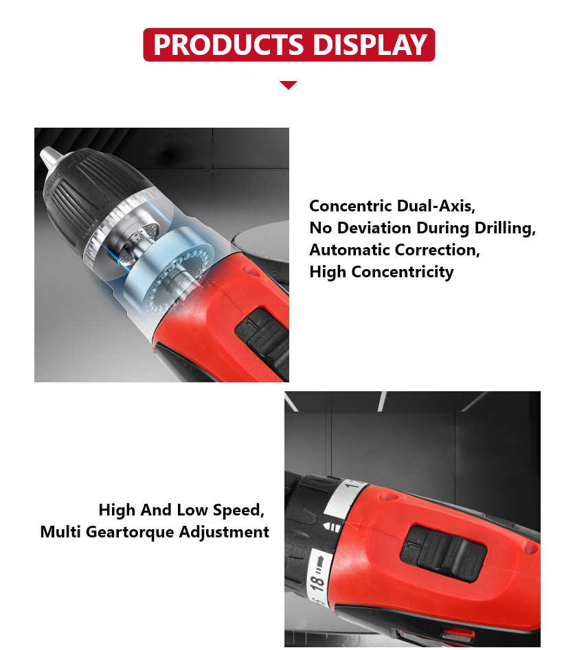 12V 35N·m cordless Impact drill