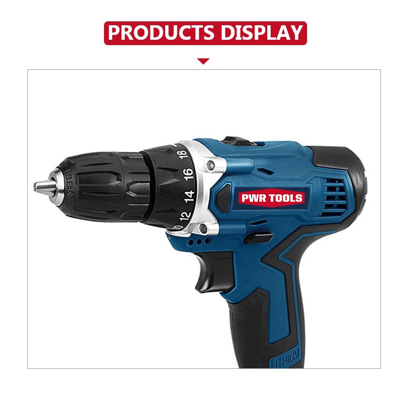 21V 30N·m Lithium Electric Drill