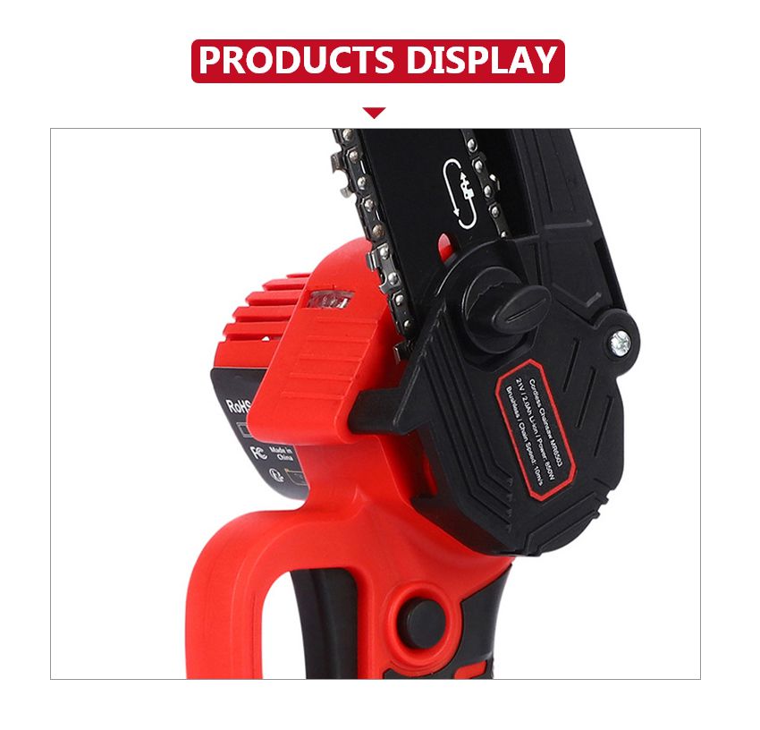 21V 4In Electric Chainsaw