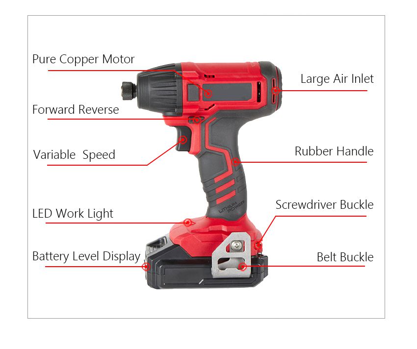 20V Cordless Impact Driver
