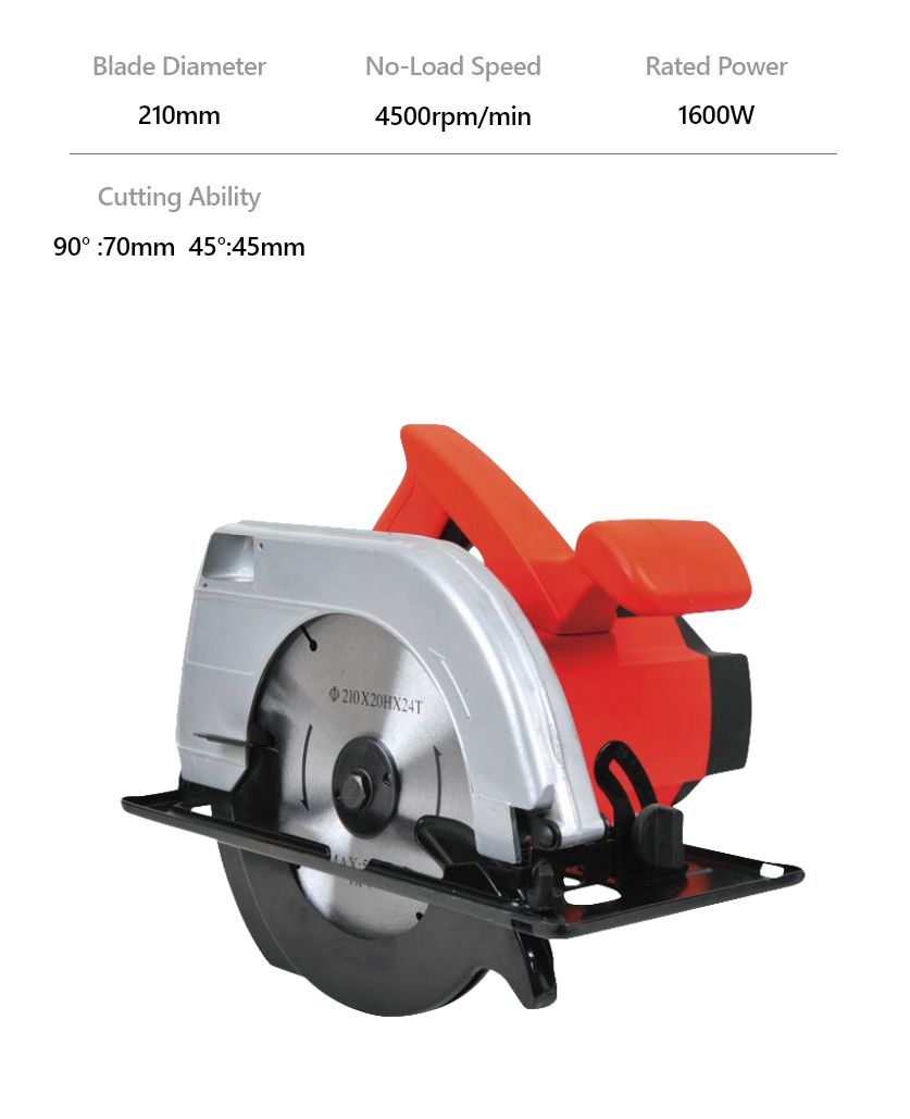 1600W Corded Circular Saw