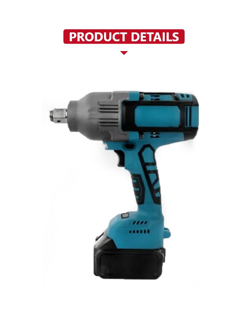 21V 1200N·m Cordless Impact Wrench