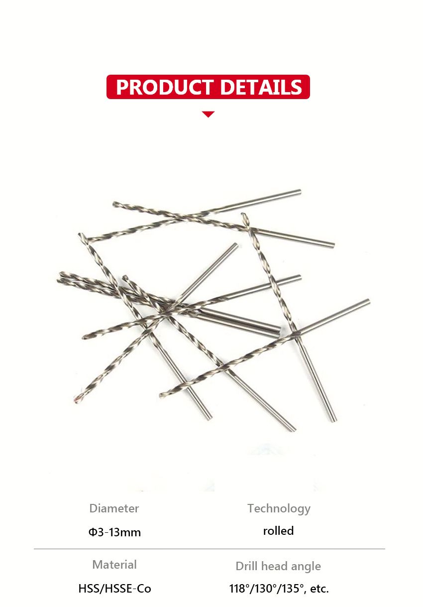 Extra Long Series Twist Drills 3-13MM