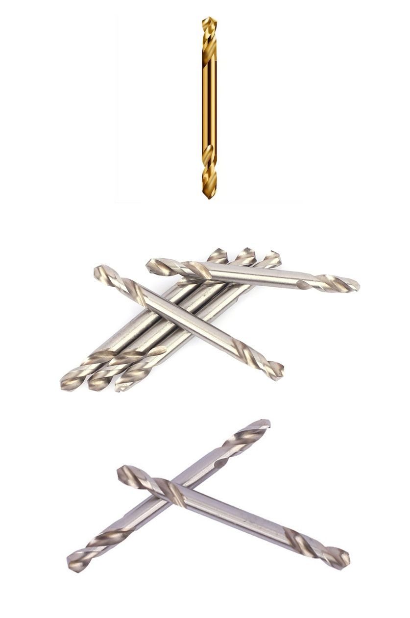 Cobalt-Containing Straight-Shank Double-Ended Twist Drill Set