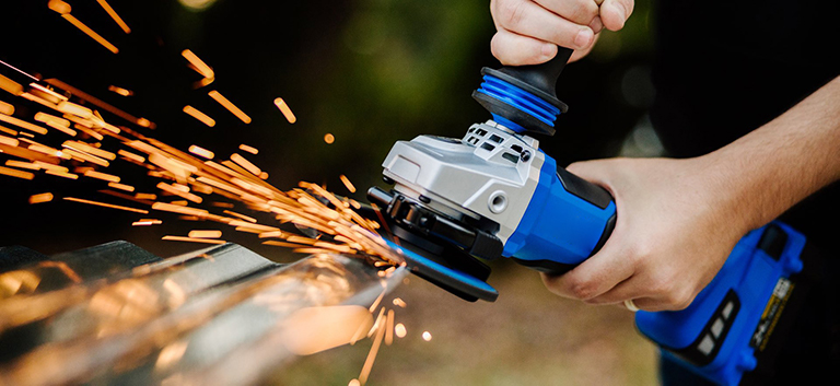 Sharpening Blades Angle Grinder