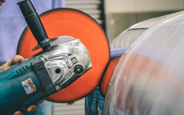 Angle Grinder for Polishing