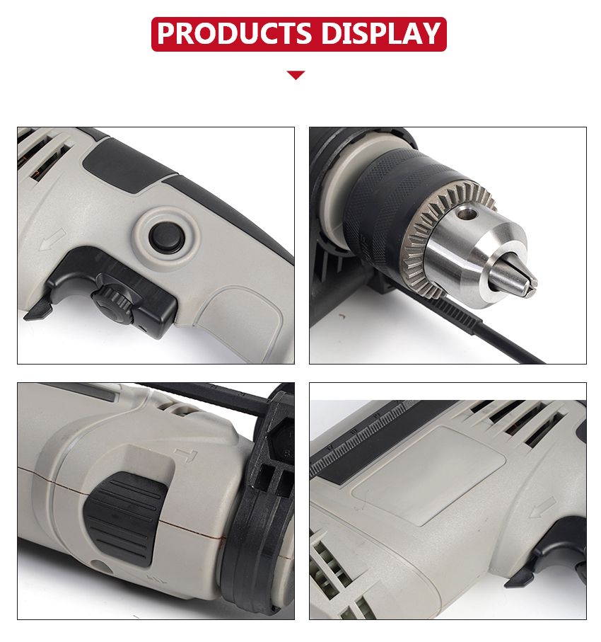 110V/220V 710W Corded Impact Drill