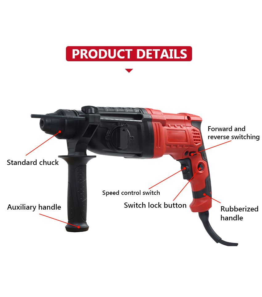 110/220V 850W Hammer Drill