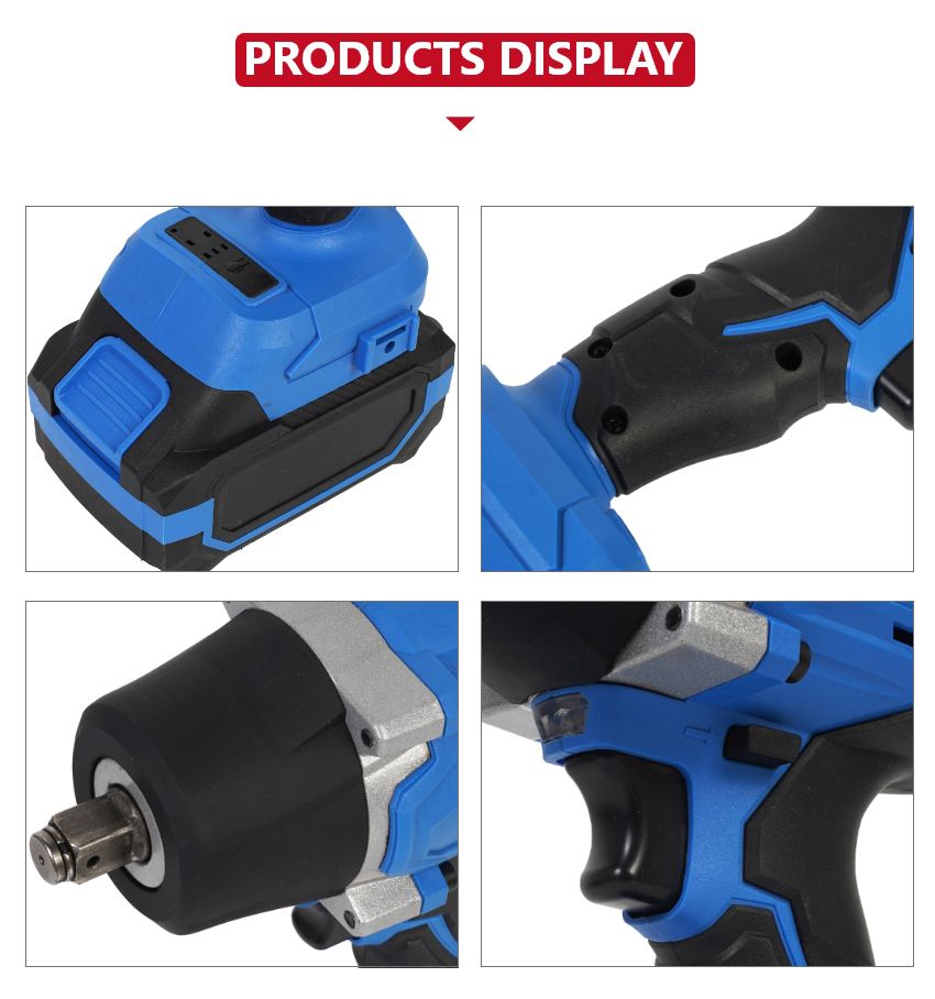 21V 600N·m Cordless Impact Wrench
