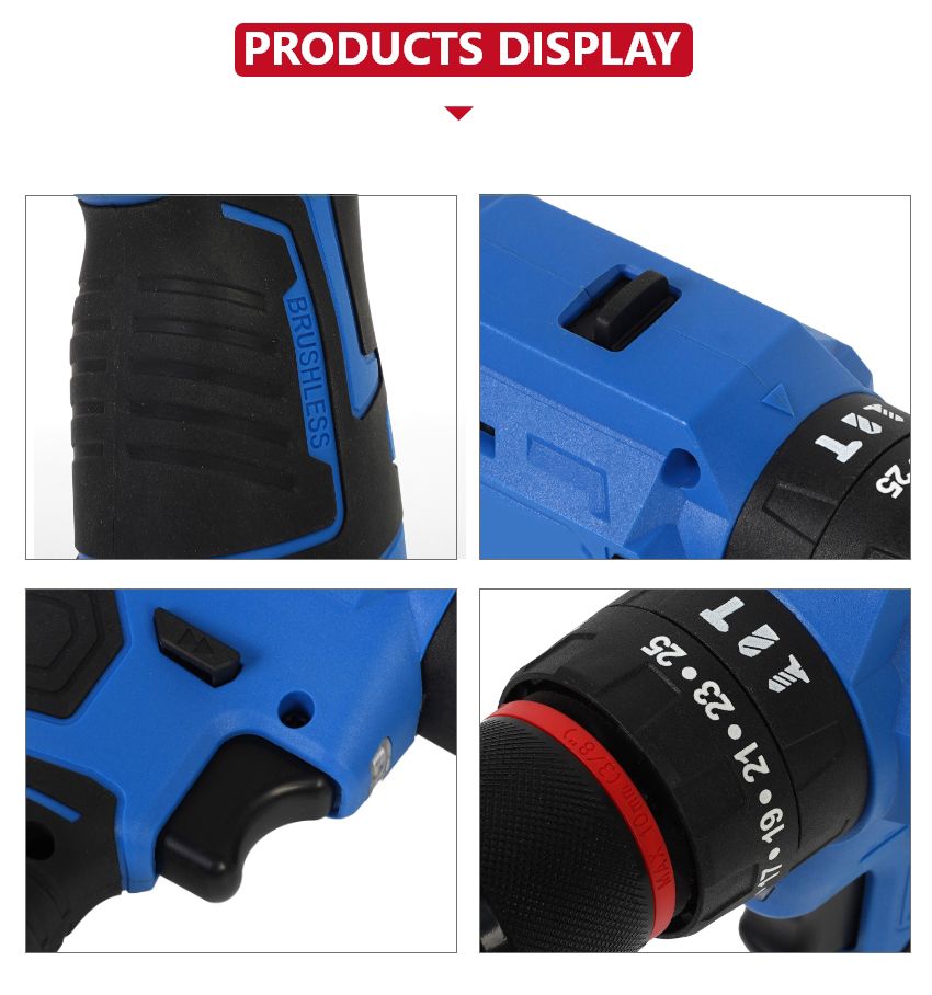 12V 30N•m Cordless Impact Drill