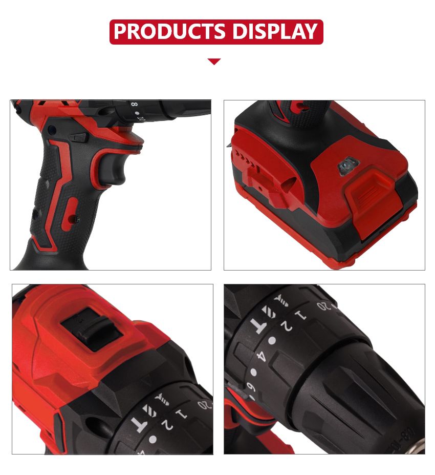 45N•m 21V Cordless Impact Drill