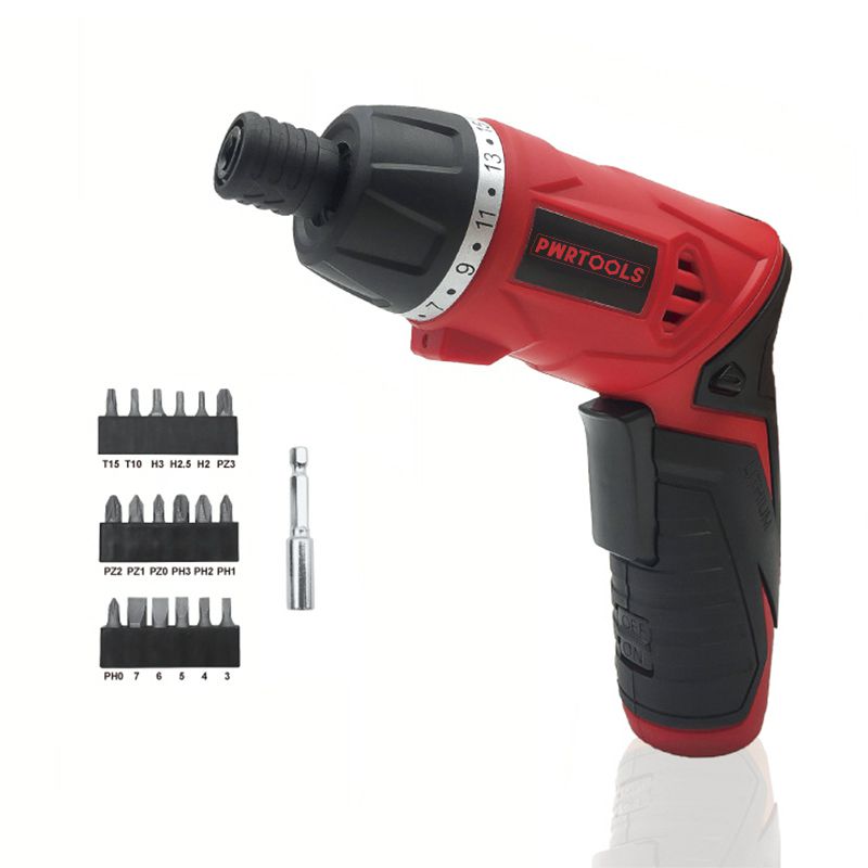 Rotatable 90 Degrees Cordless Electric Screwdriver Set