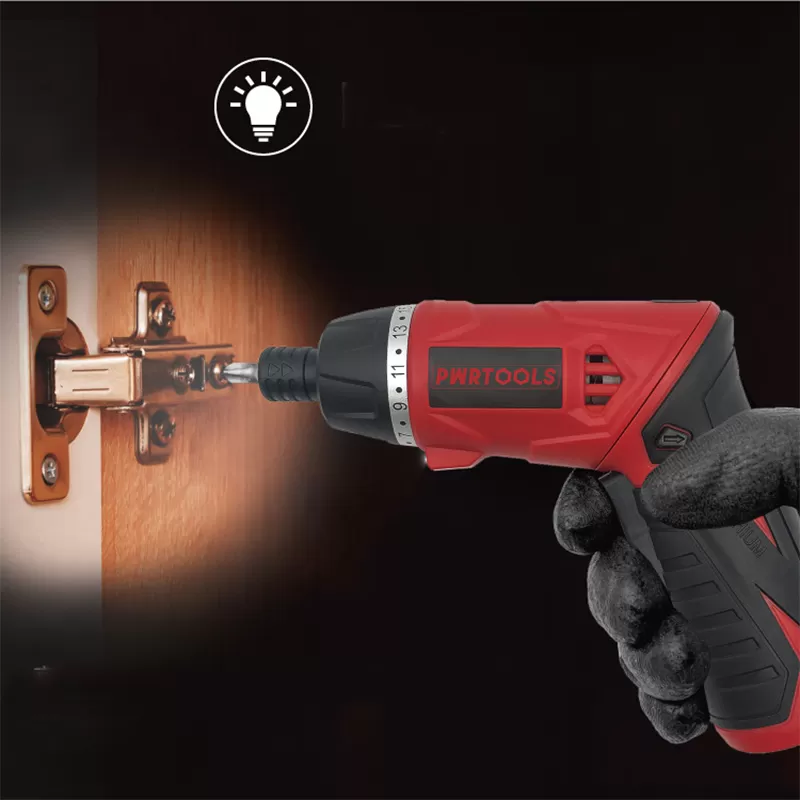 Rotatable 90 Degrees Cordless Electric Screwdriver Set