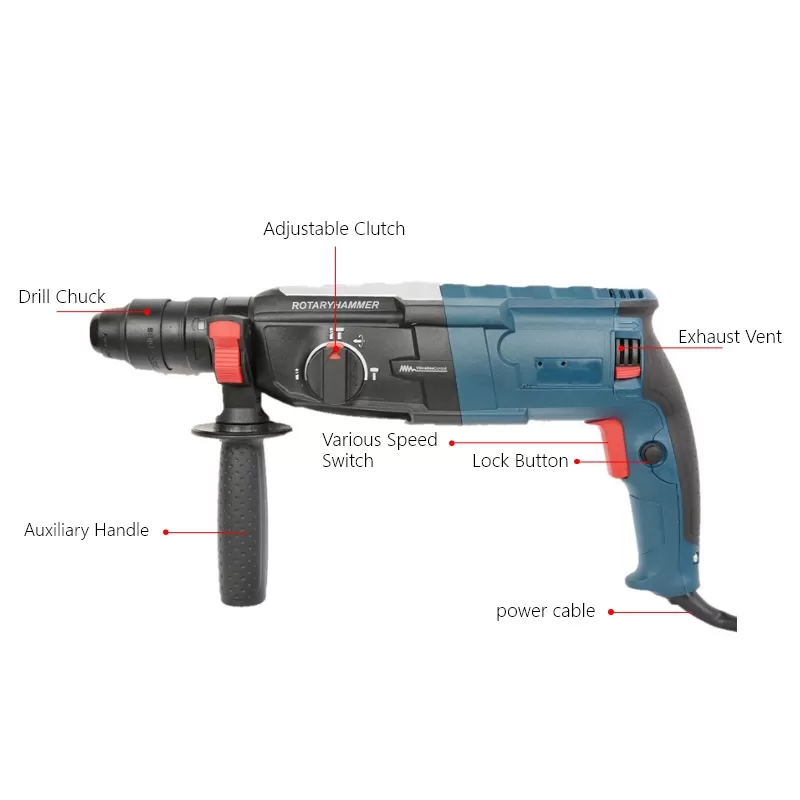 Corded Rotary Hammer Drill