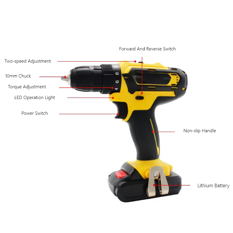 16.8V Cordless Drill