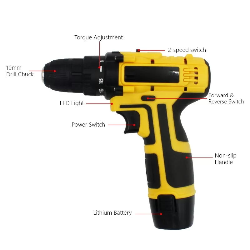 12V Cordless Drill
