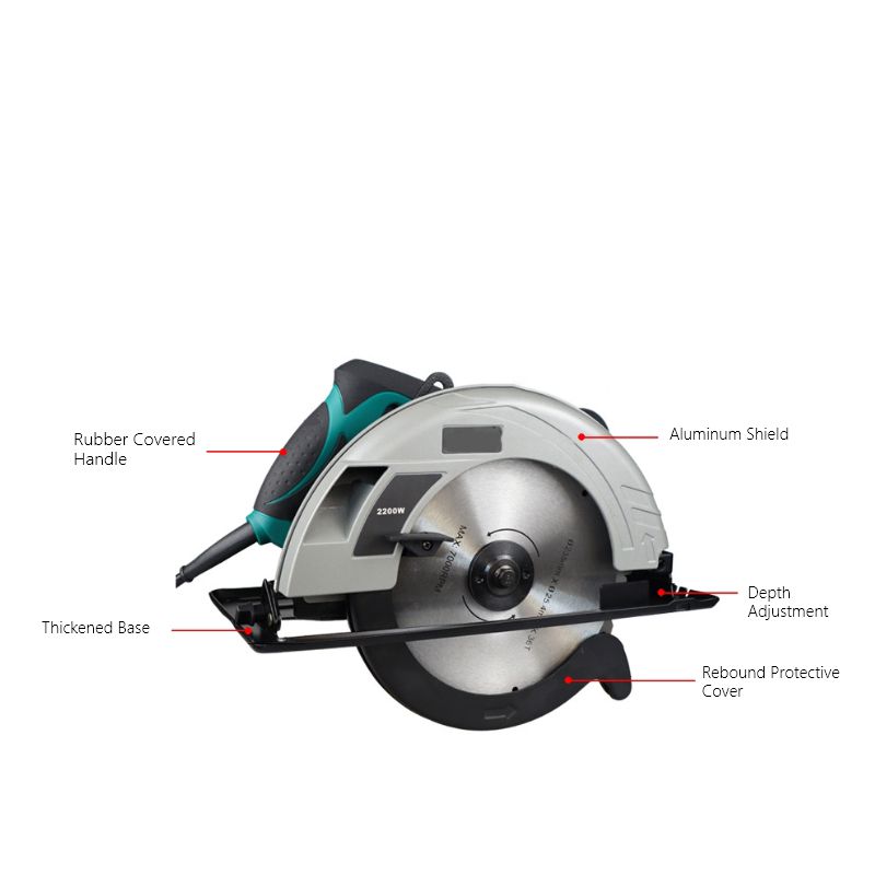 2200W Corded Circular Saw