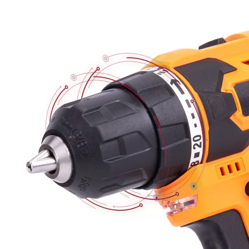 16.8V 40N·m Brushless Lithium Electric Drill