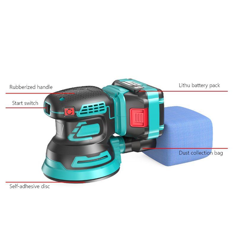 18V 125mm Cordless Sander