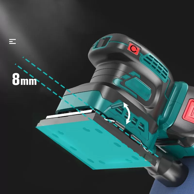 18V 110mm*110mm Cordless Sander