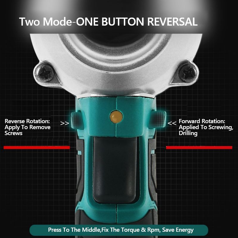 21V 550N·M Cordless Impact Wrench