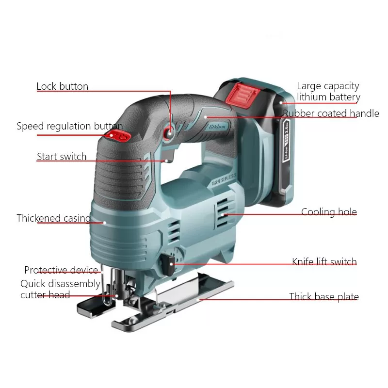 18V Cordless Jig Saw