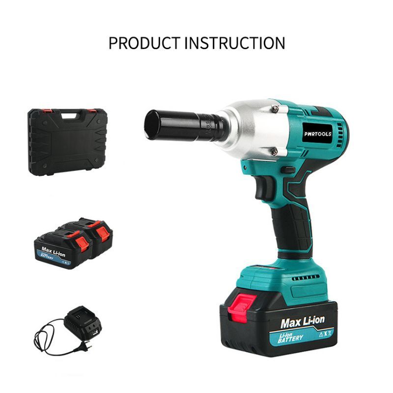 21V 340N·M Cordless Impact Wrench