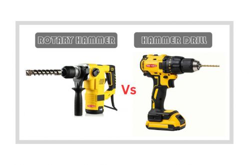 Hammer Drill vs. Rotary Hammer: Choosing the Right Tool
