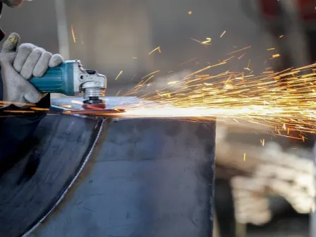 Angle Grinder for Cutting Metal