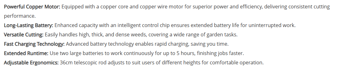 Cordless Grass Trimmer